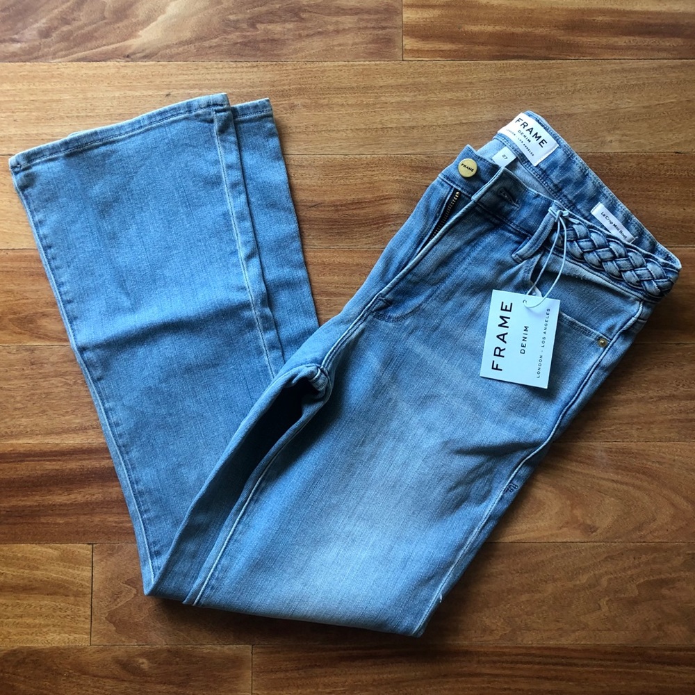 Frame denim Le Crop mini boot size 27